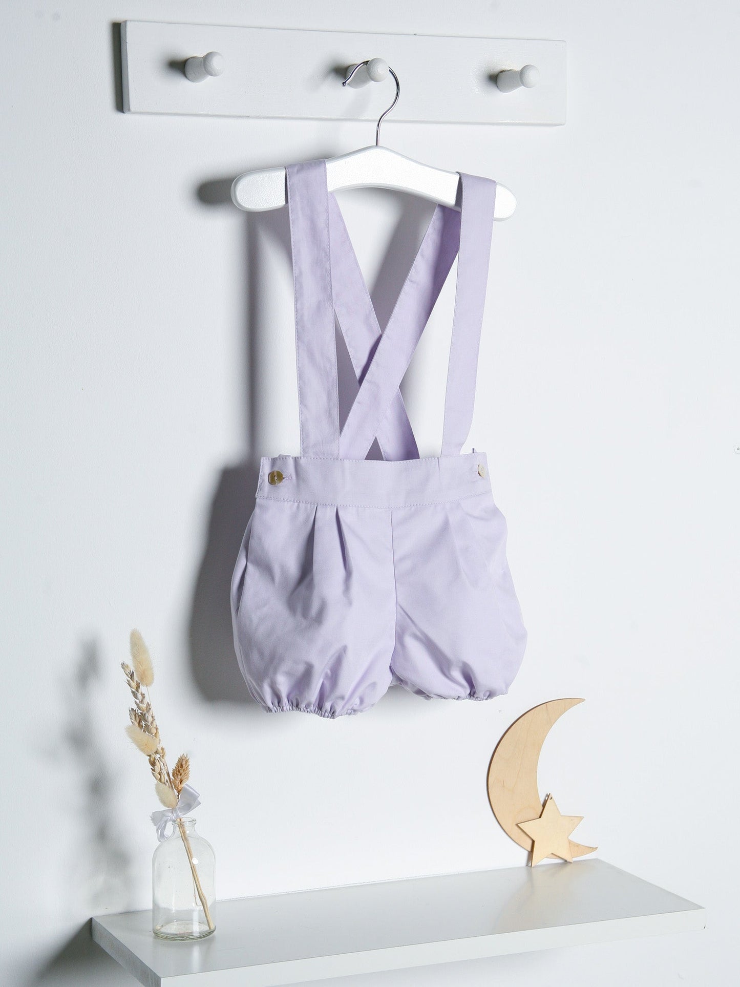'Joshua' lilac dungaree - Rose & Albert