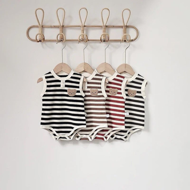 The Bear Beach Stripe Bodysuit