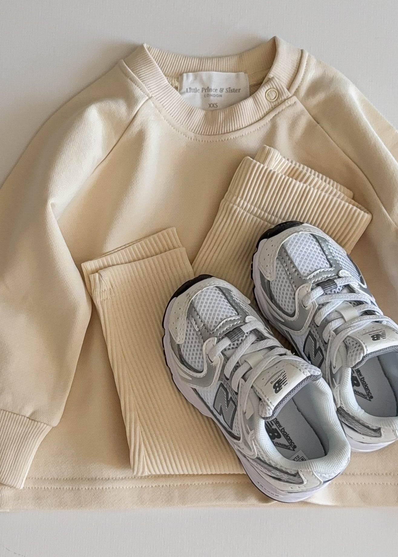 Cotton Sweatshirt - Pale Yellow