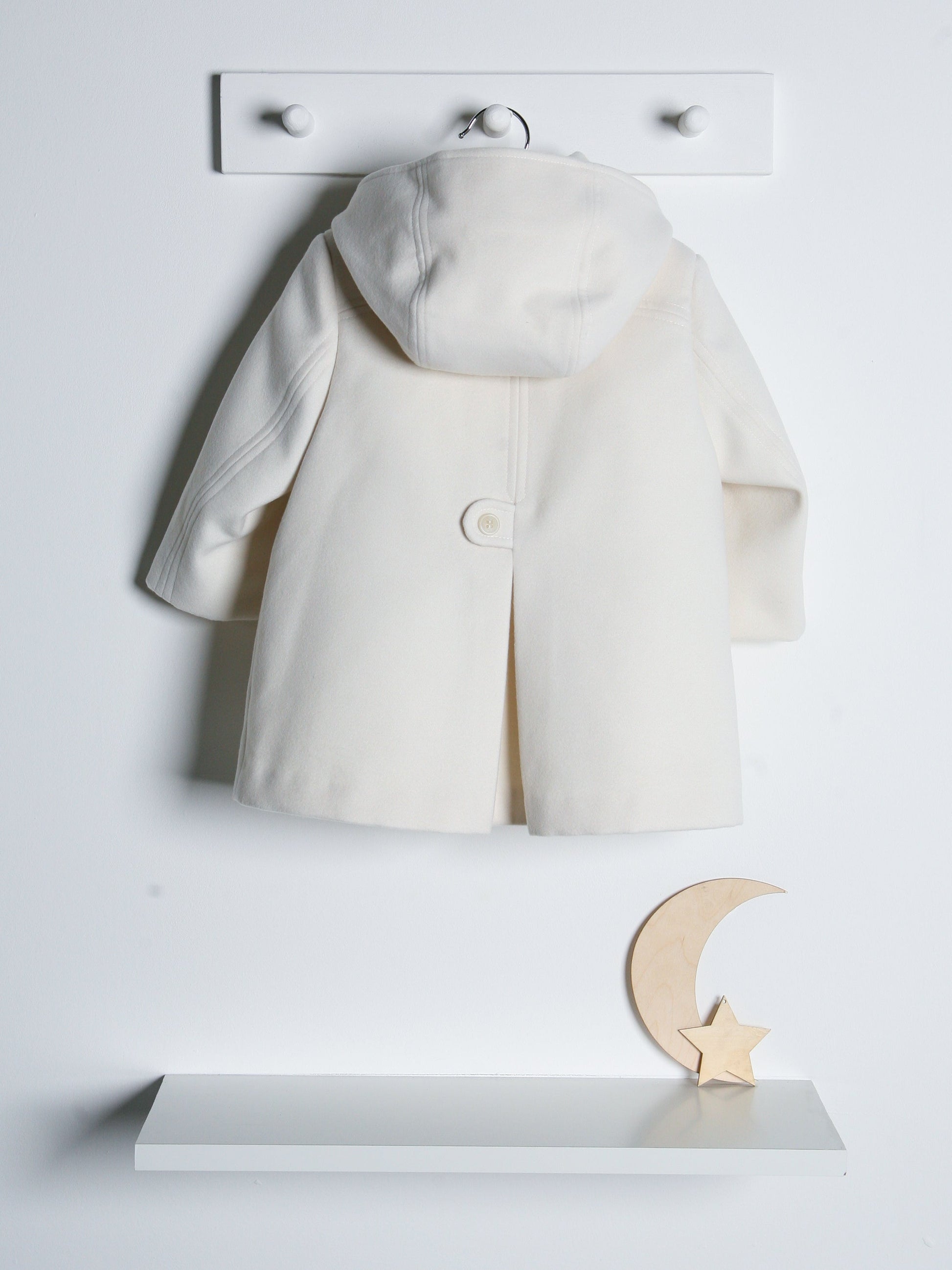 Sarah Louise Ivory Traditional Coat - Rose & Albert