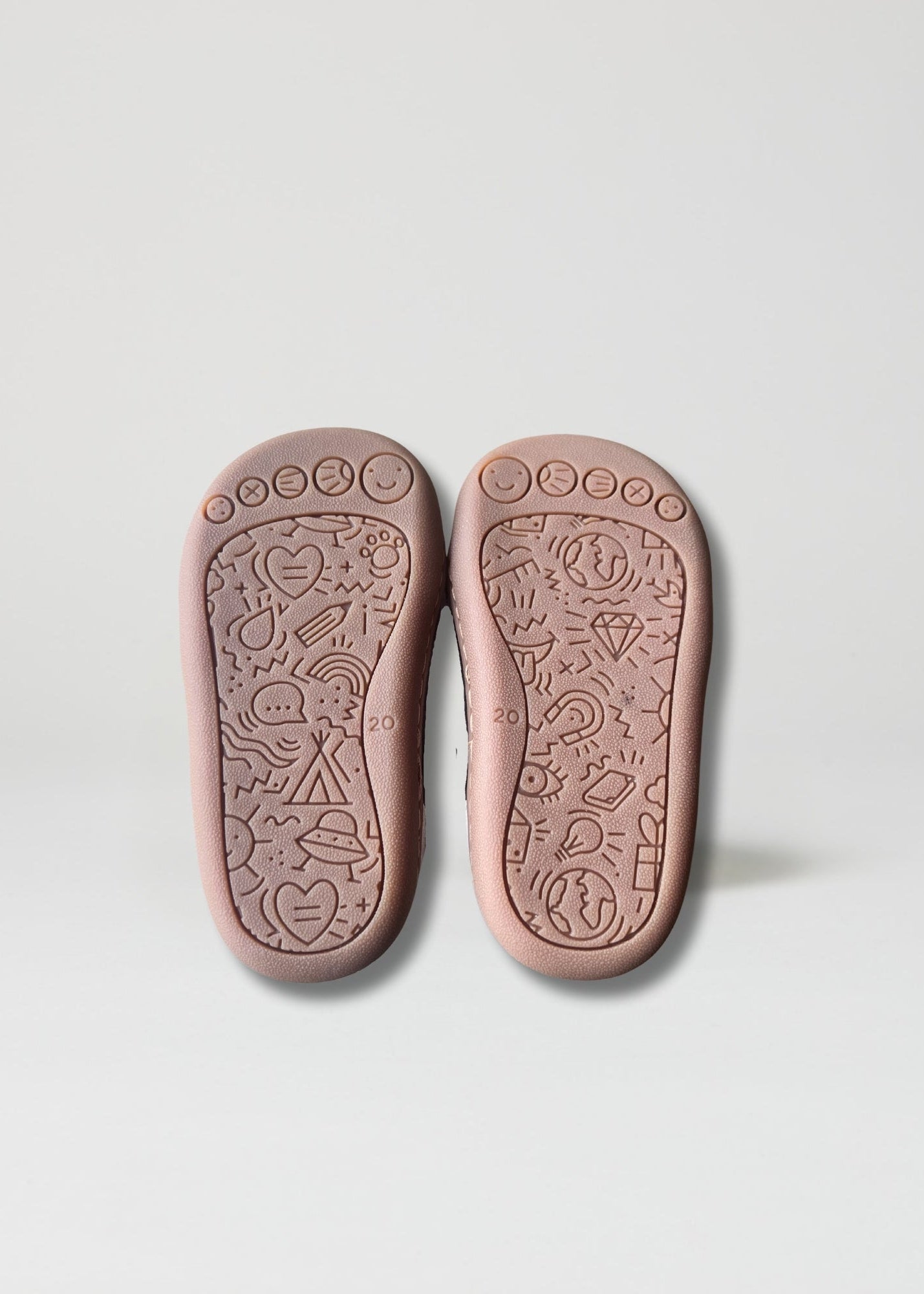 Jett Infant Barefoot Shoe Natural Animal