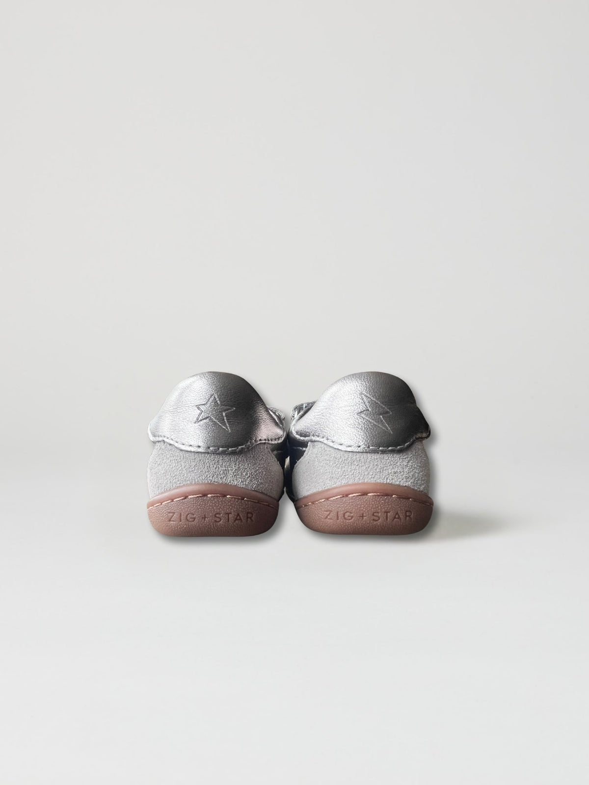 Jett Infant Barefoot Shoe Metallic Pewter