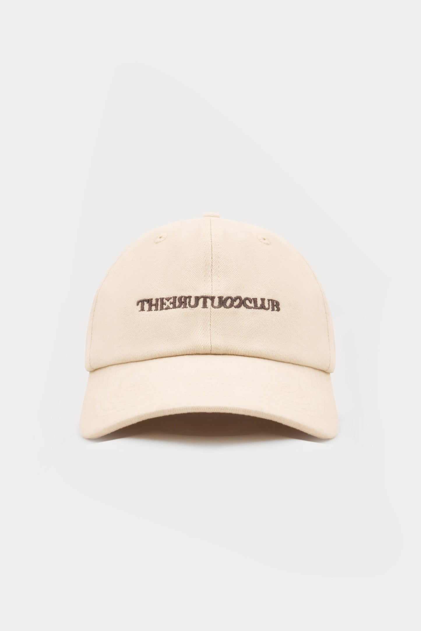 WASHED REVERSE COPYRIGHT CAP - OFF WHITE