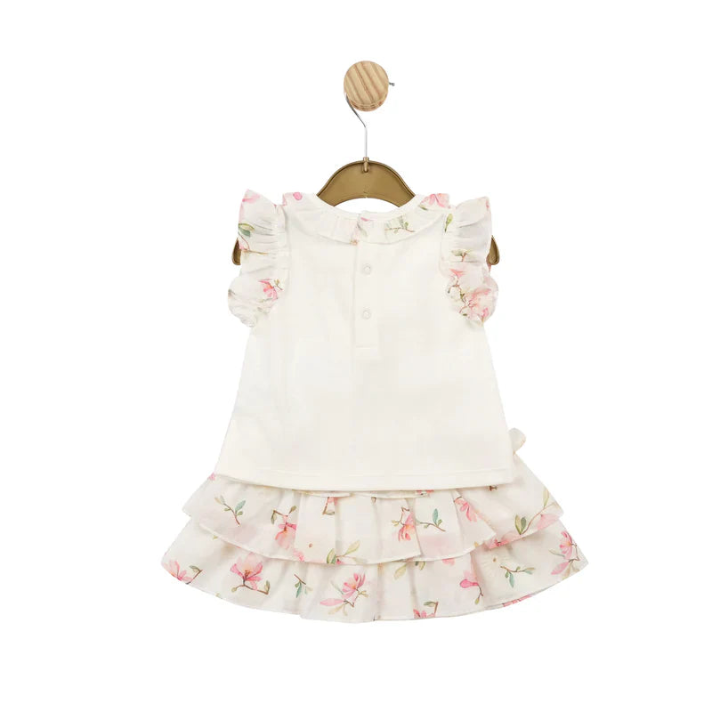 Mintini soft floral skirt set - Rose & Albert