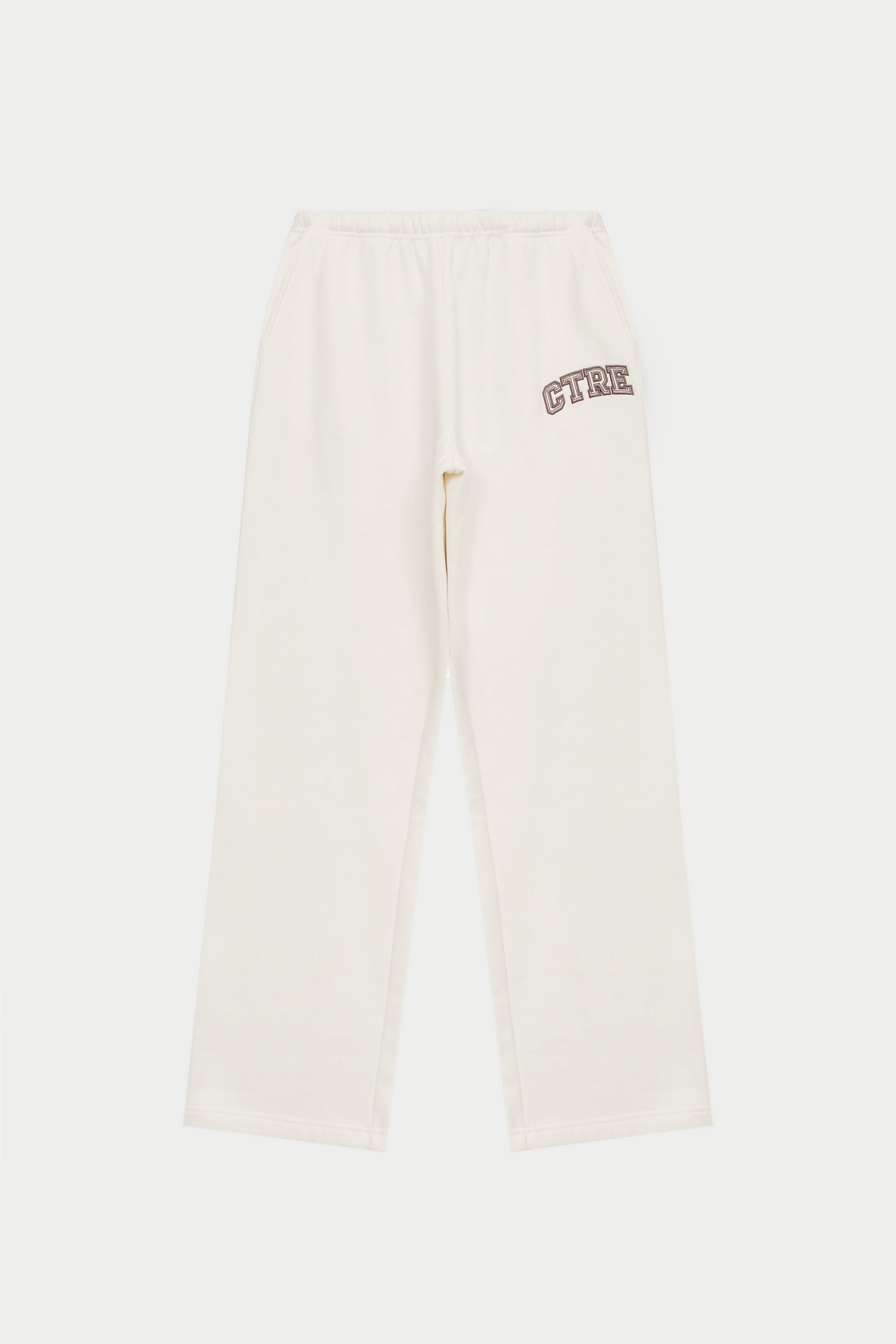 CTRE WIDE LEG JOGGERS - OFF WHITE