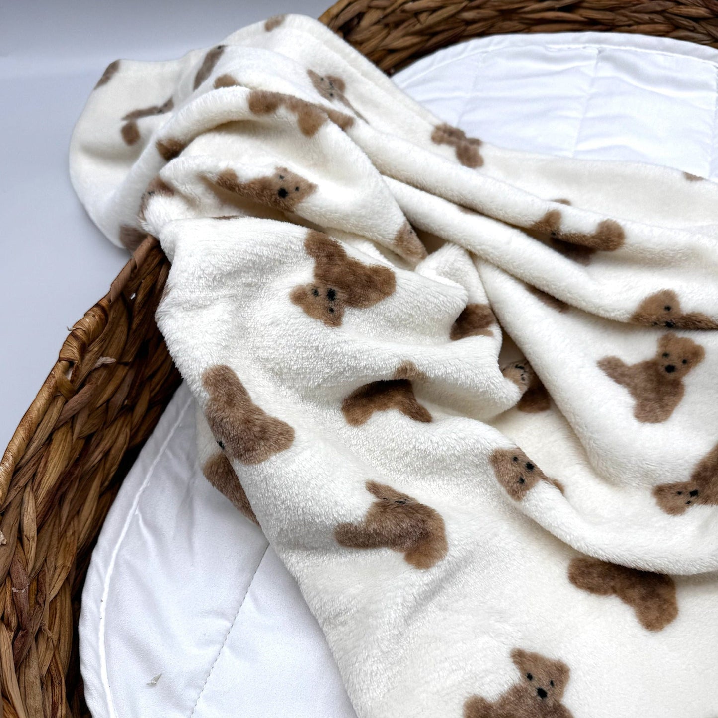 Bear Fleece Minky Blanket