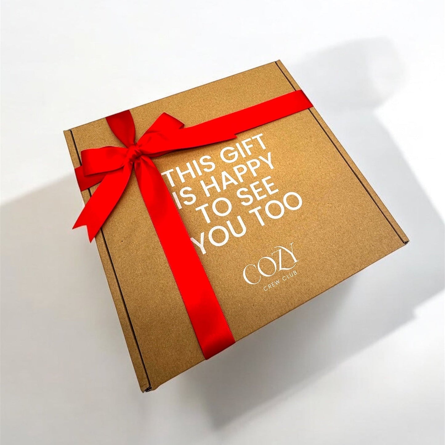 Cozy Ribbon Gift Box