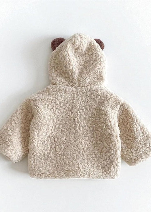 The Fur Bear Winter Coat in Beige