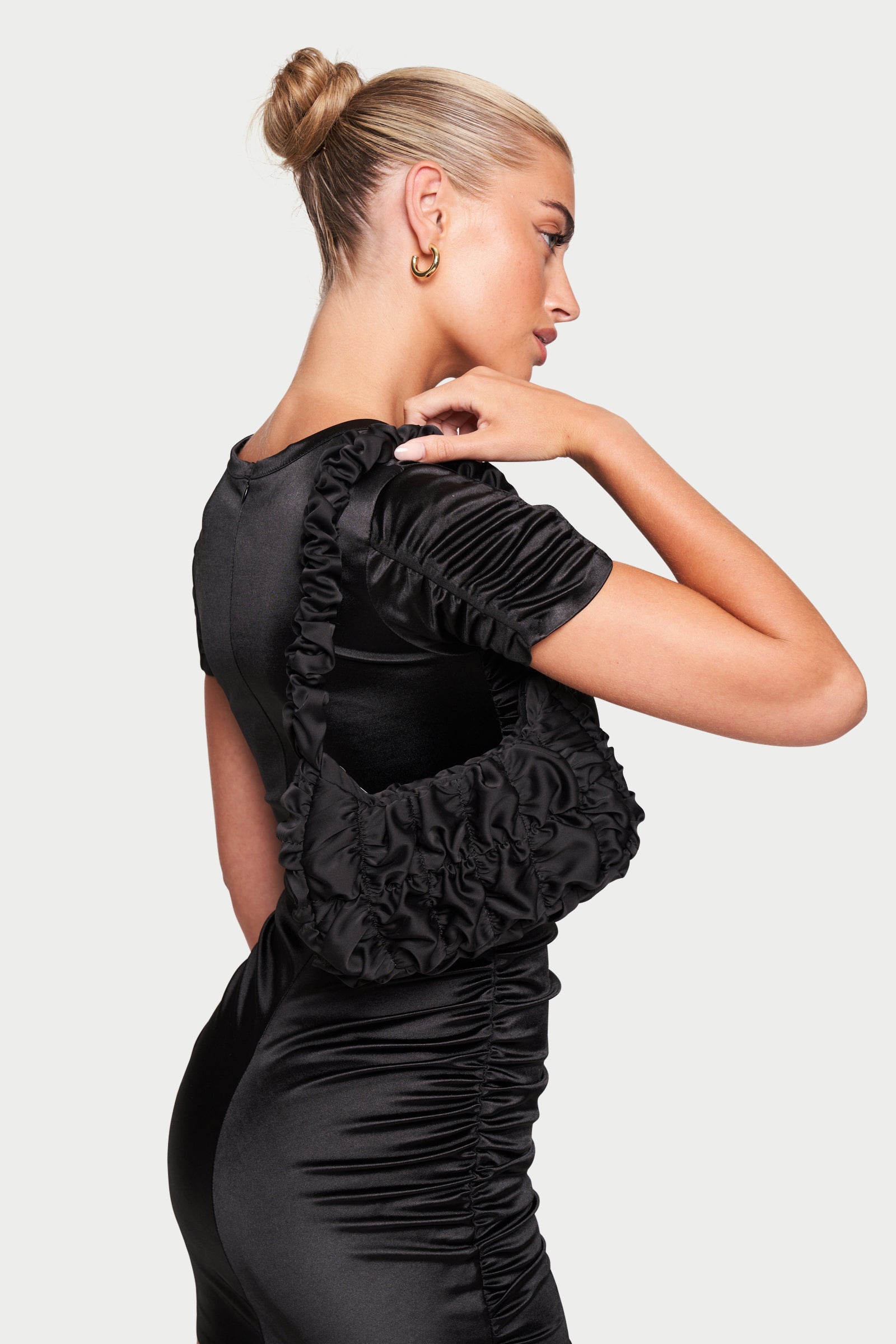 ruched-detail-disco-mini-dress-black