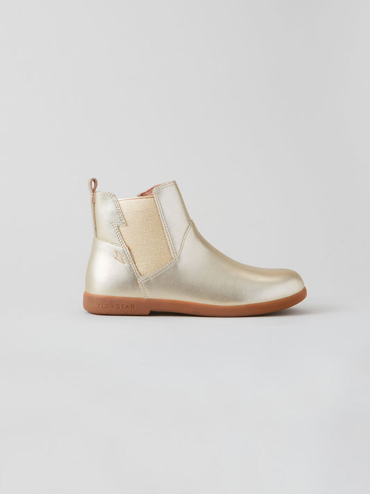 ZIG AND STAR ROCKIT JUNIOR BOOT GOLD DUST SIDE
