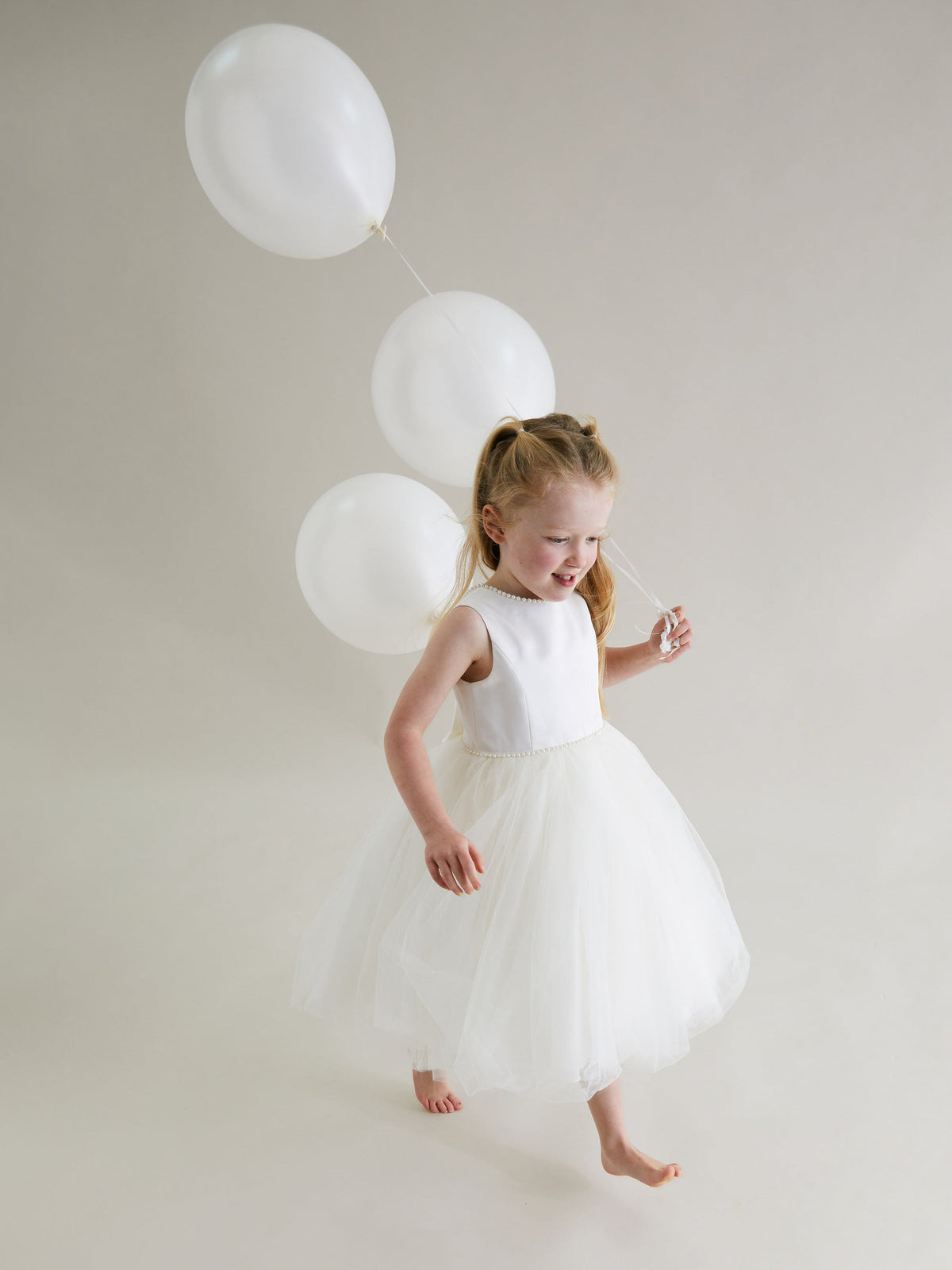 Sarah Louise Ivory Pearl Occasion Dress - Rose & Albert