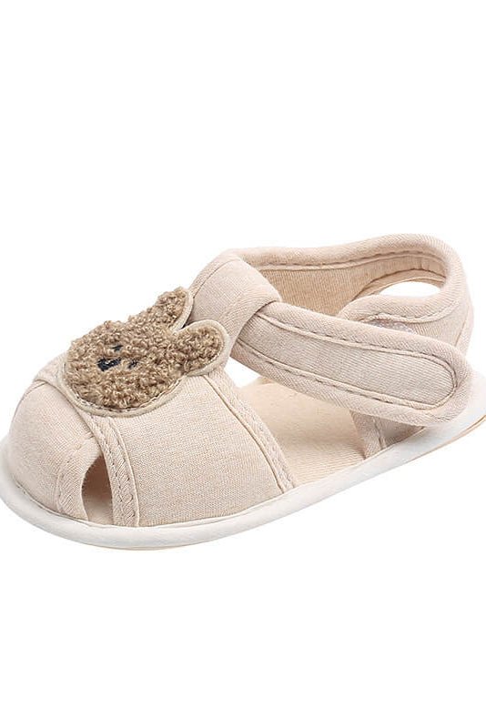 The Bear Beige Summer Sandals Set - Cozy Crew Club