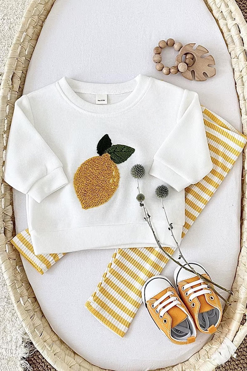 COZY Lemon | Sweatshirt + Leggings - Cozy Crew Club
