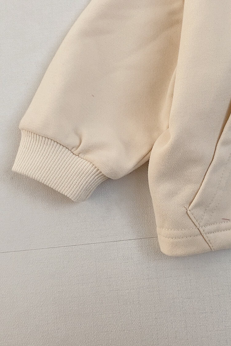 Cozy Nozi Bear Hoodie Cream or Brown - Cozy Crew Club