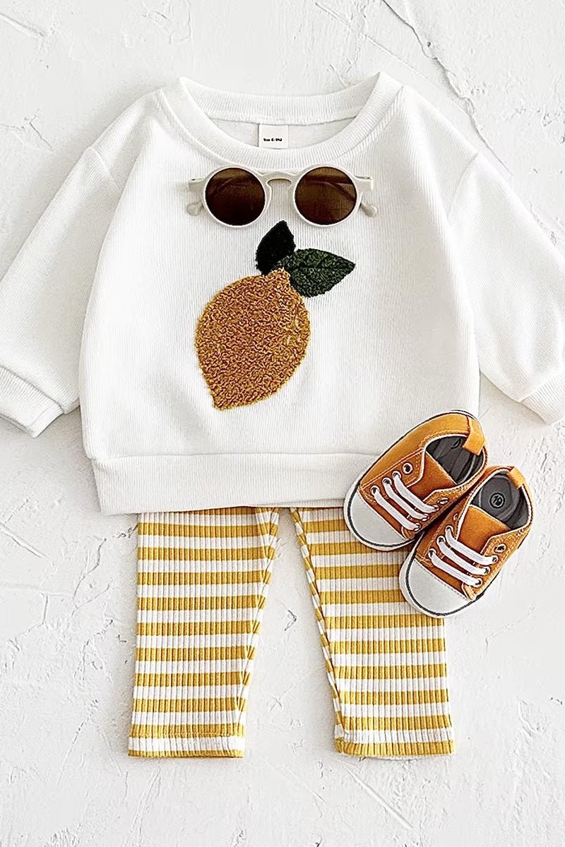 COZY Lemon | Sweatshirt + Leggings - Cozy Crew Club