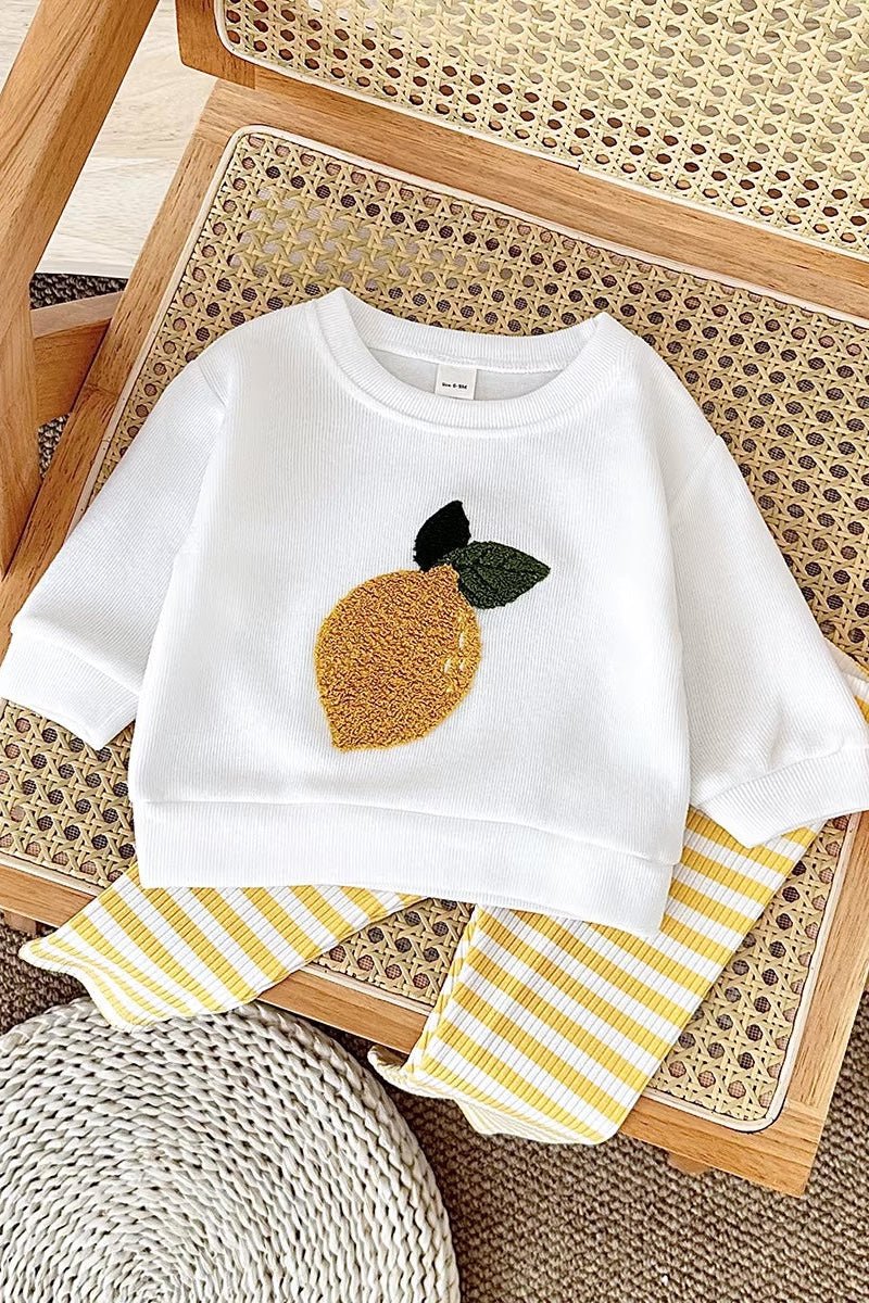 COZY Lemon | Sweatshirt + Leggings - Cozy Crew Club