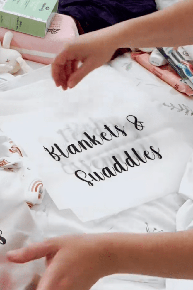 Maternity Bag Organizers x14 | Zip Lock Reusable Bags Set | Baby Shower Essentials - Cozy Crew Club