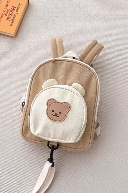 The Resort Bear Backpack Bag Zip - Cozy Crew Club