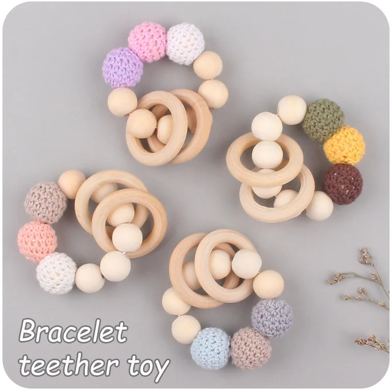 Pacifier Clip and Teether set