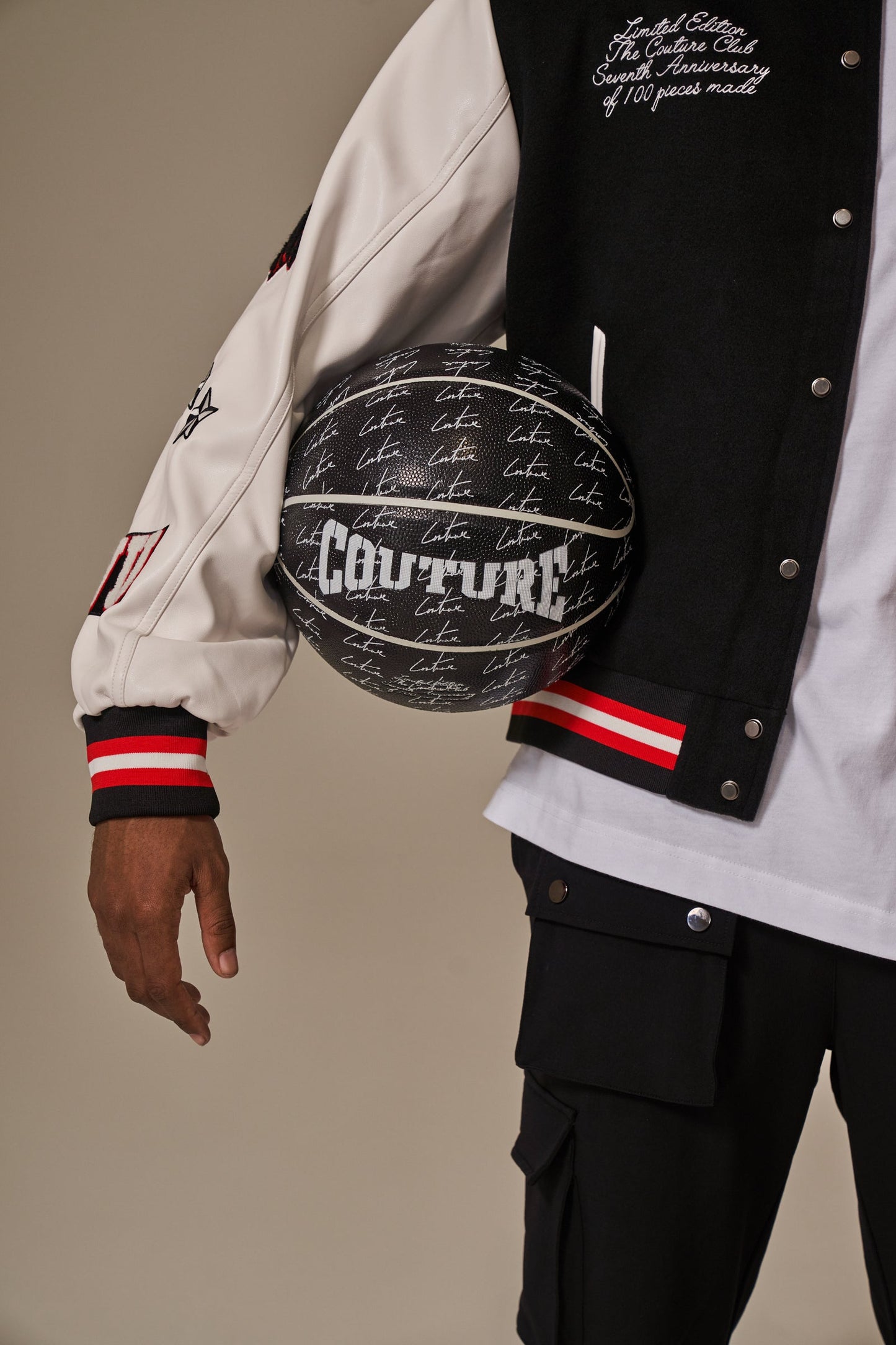 7TH ANNIVERSARY BRANDED BASKETBALL WITH STAND
