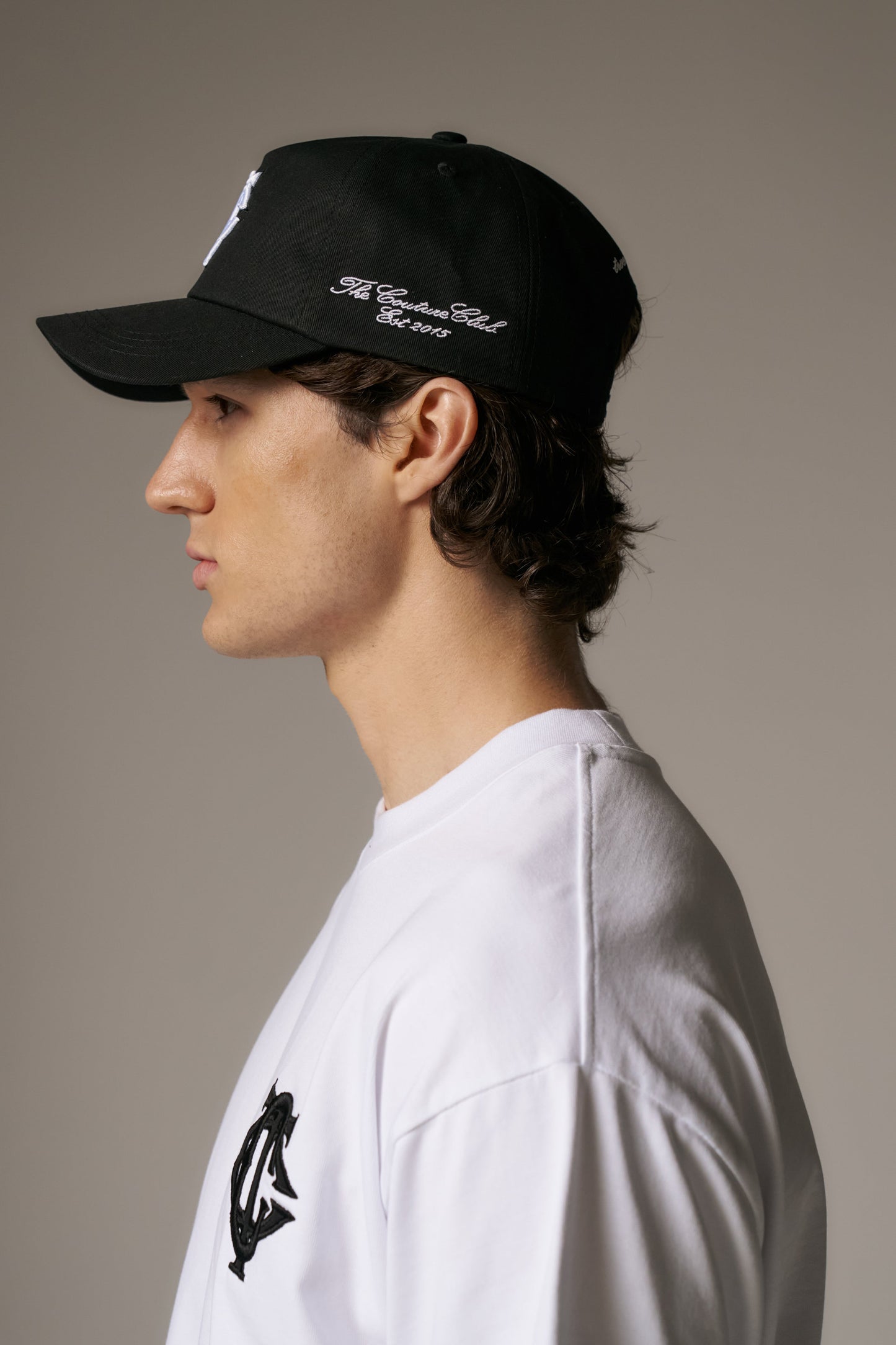 MONOGRAM CAP - BLACK