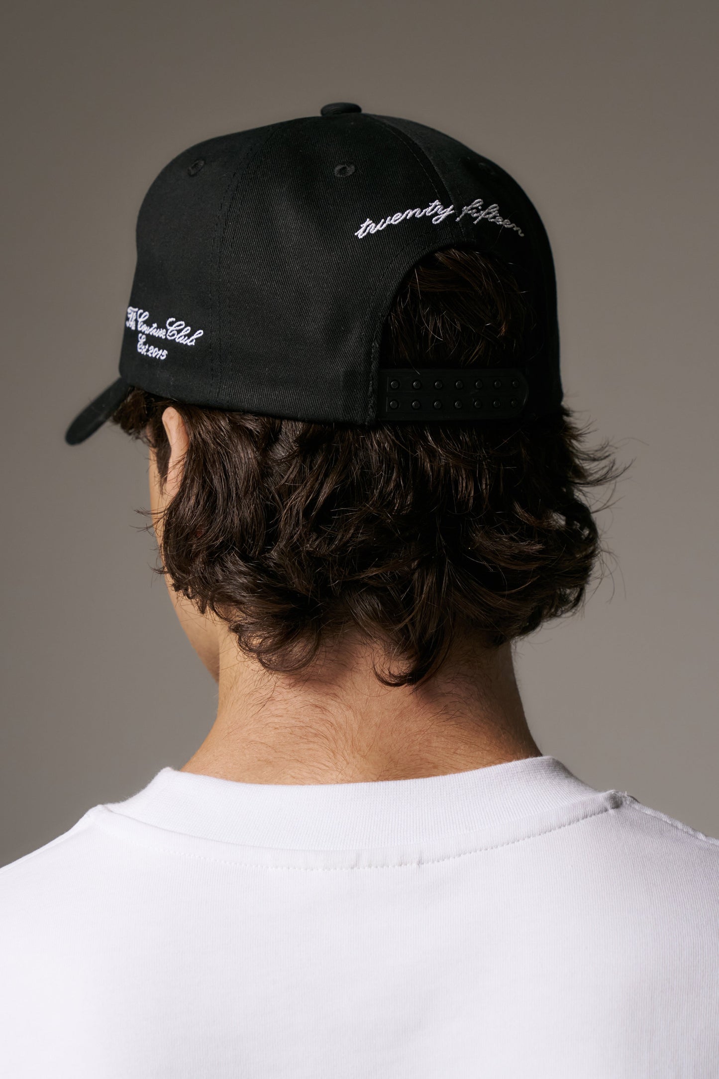 MONOGRAM CAP - BLACK
