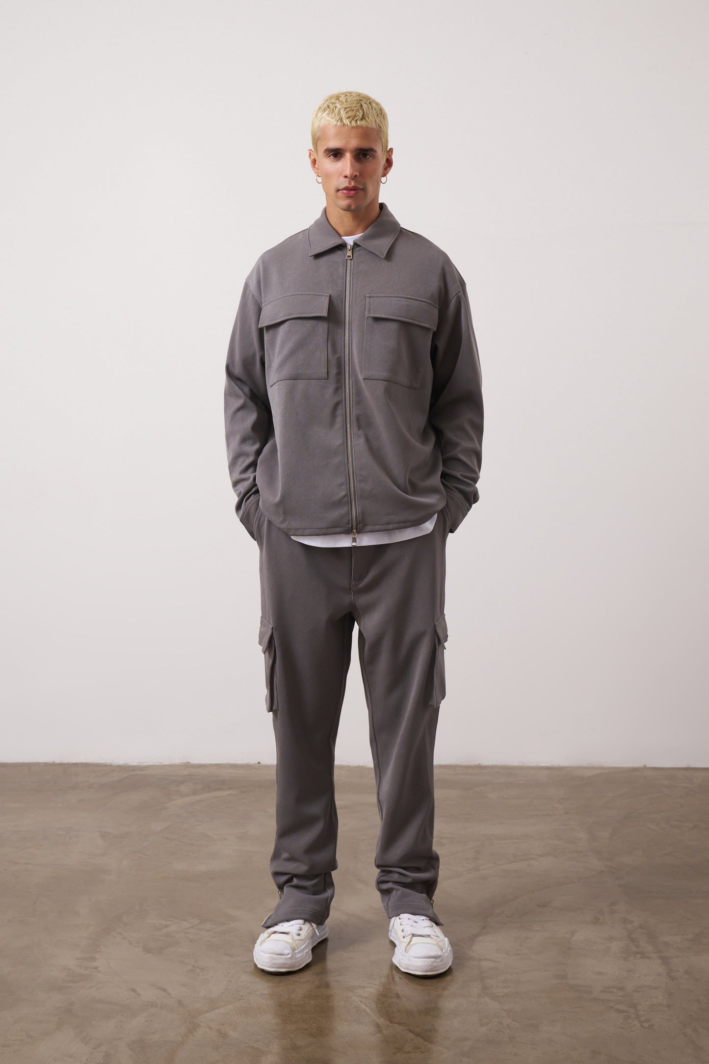 TECHNICAL RIB SMART CARGOS - CHARCOAL