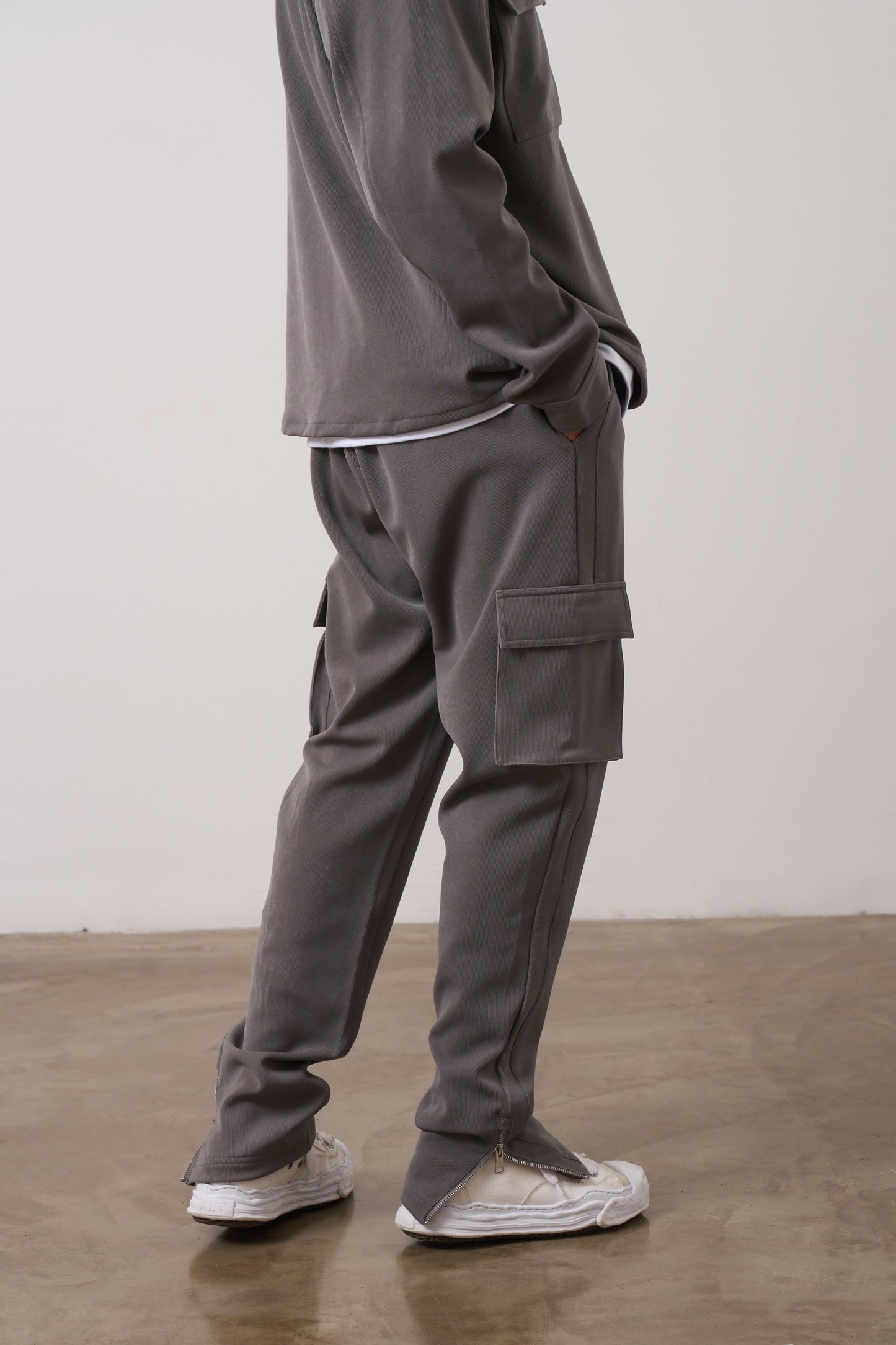 TECHNICAL RIB SMART CARGOS - CHARCOAL