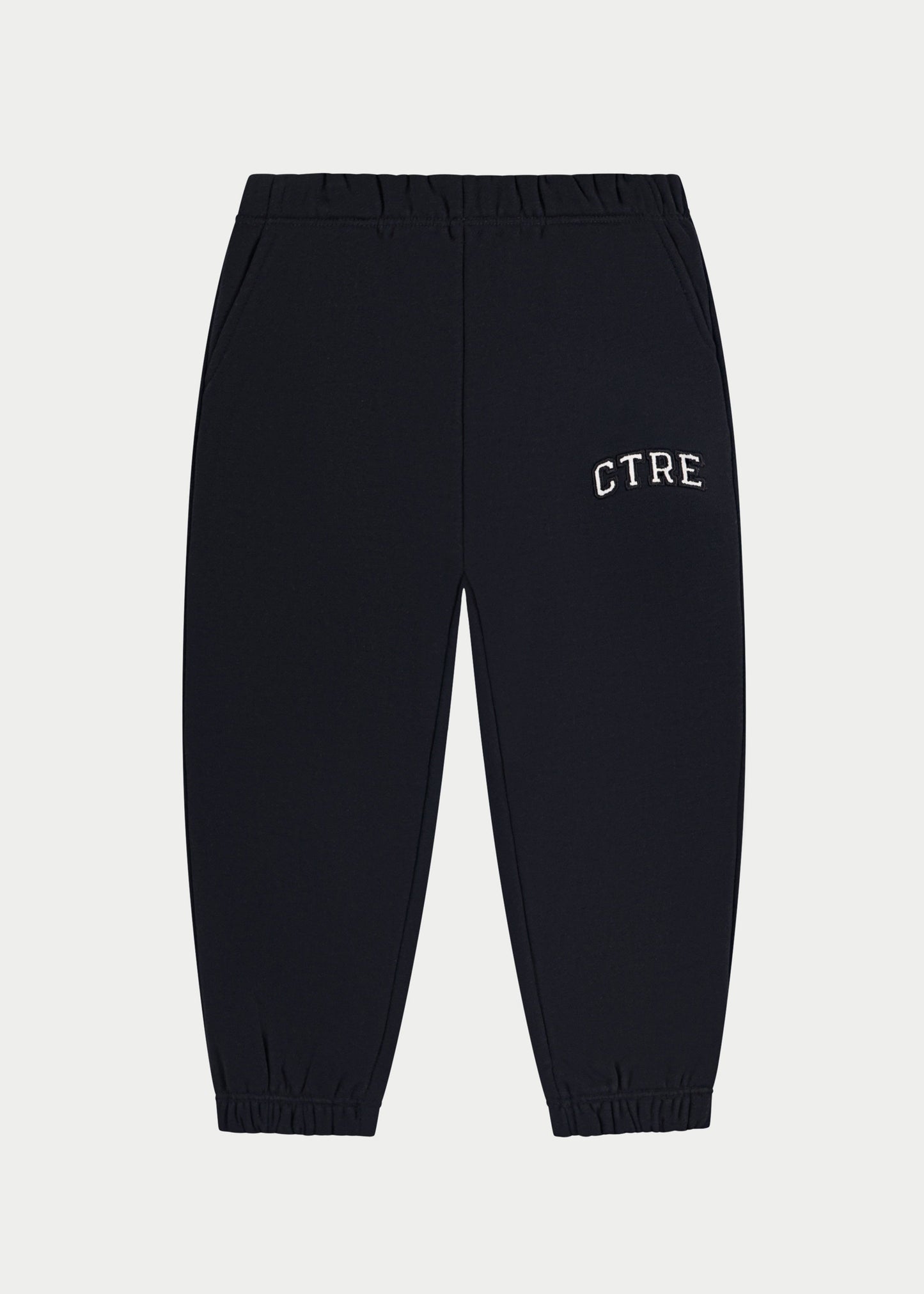 Junior Ctre Joggers in Black