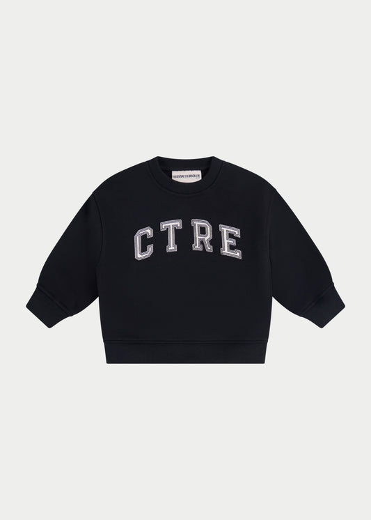 Junior Ctre Sweatshirt in Black