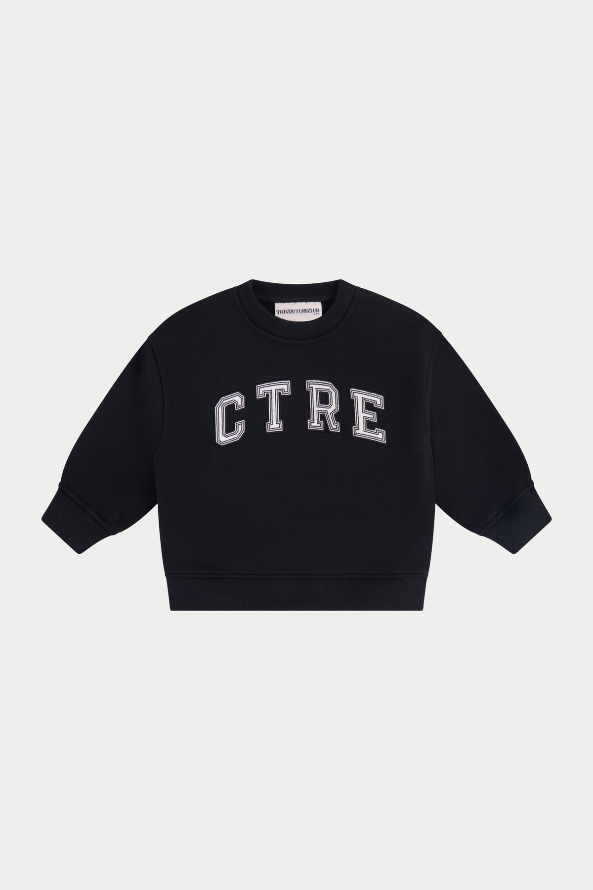JUNIOR CTRE SWEATSHIRT - BLACK