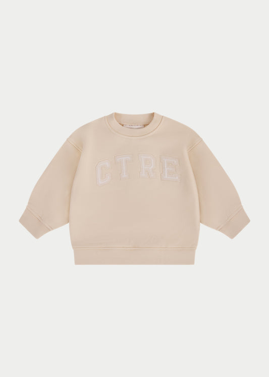 Junior Ctre Sweatshirt Buttermilk