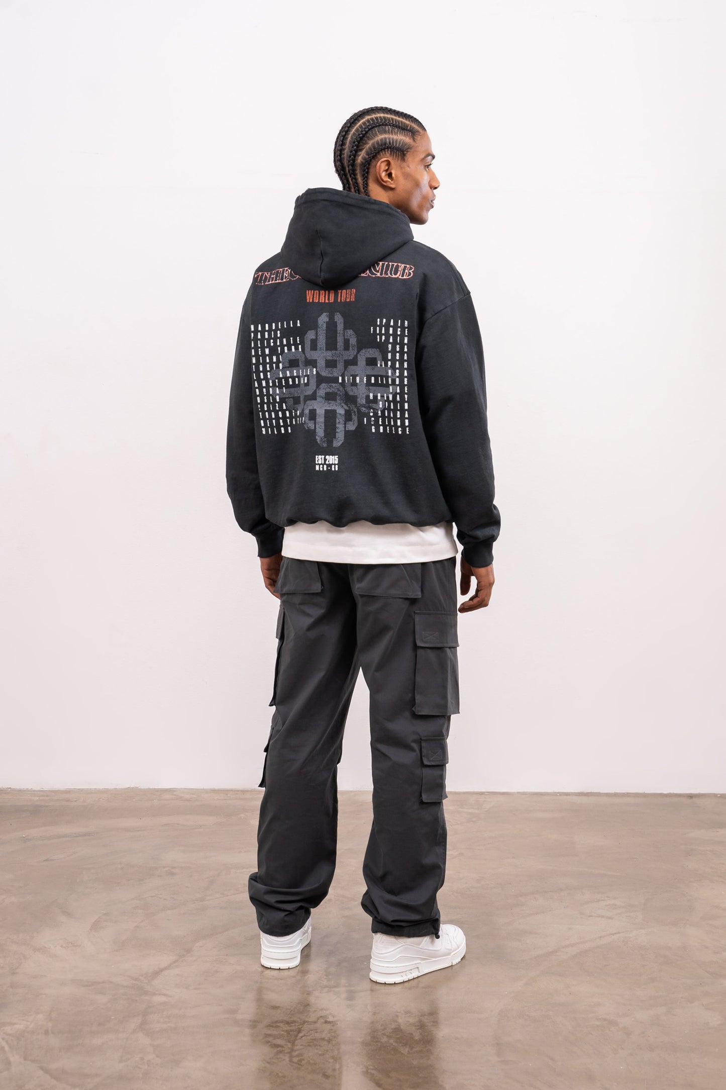 ESSENTIALS CARGO PANT - CHARCOAL