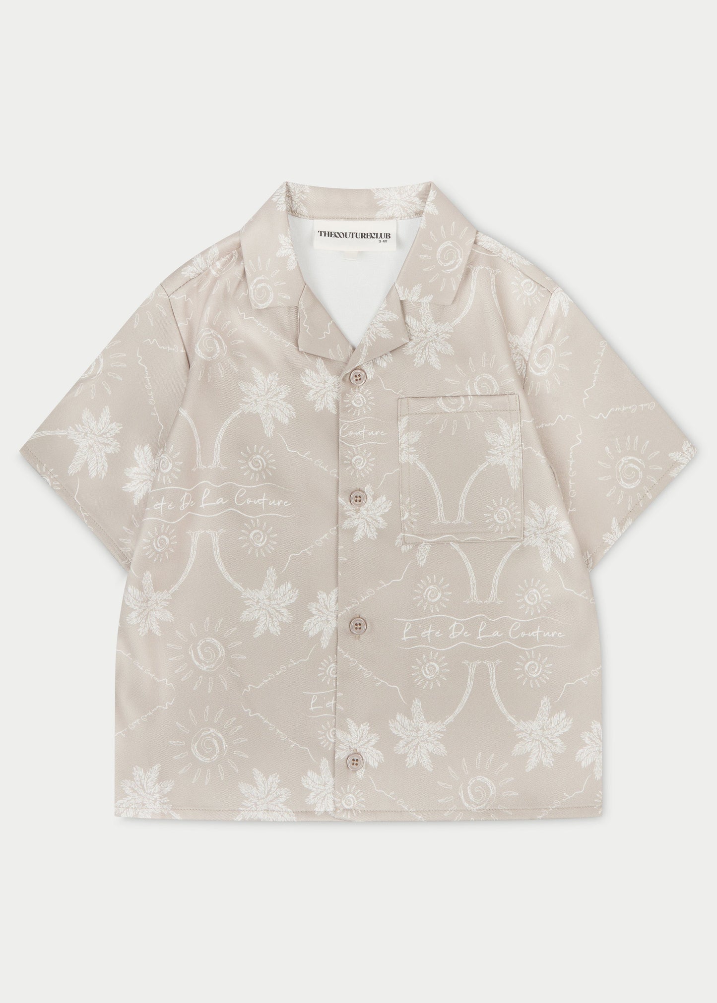 Kids Palm Print Shirt