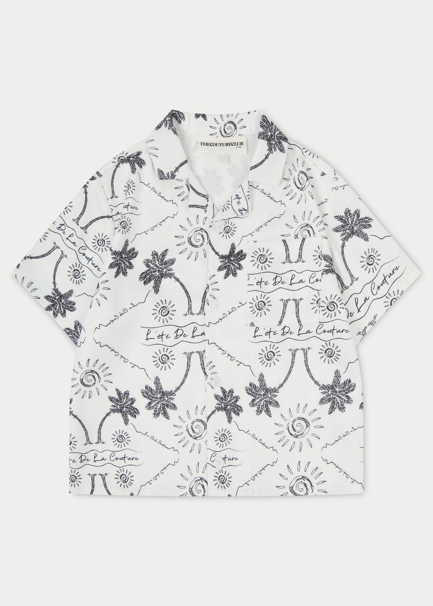 Kids Palm Print Shirt