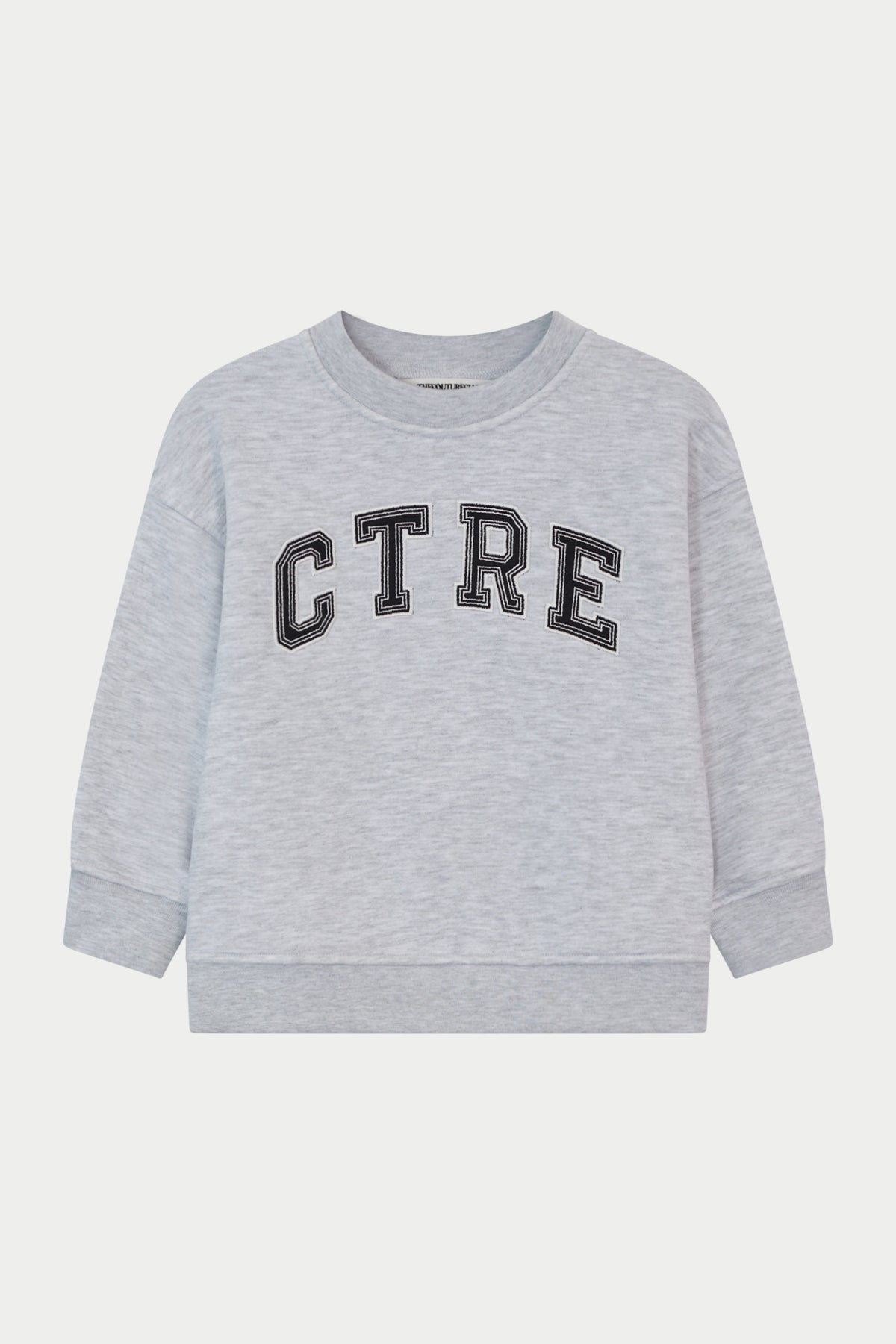 KIDS CTRE SWEATSHIRT - GREY MARL