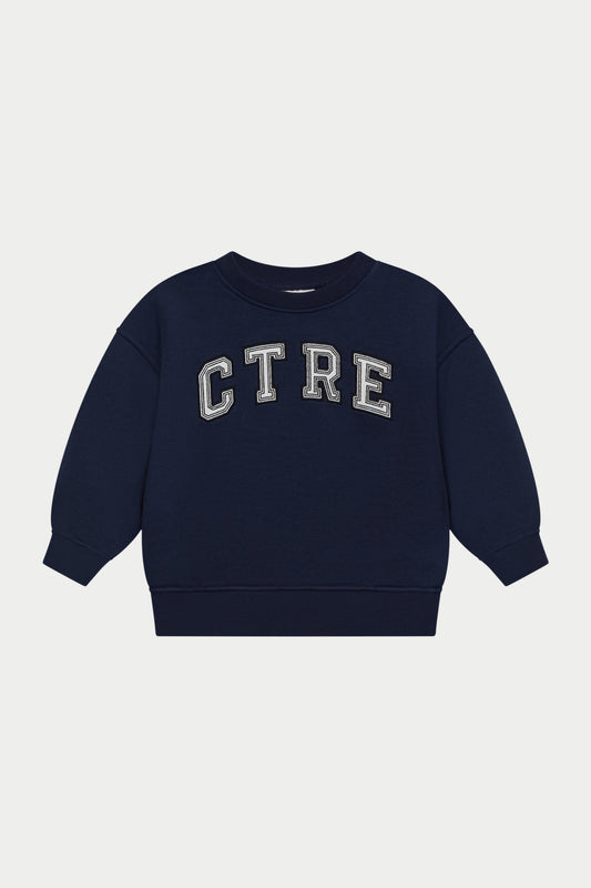 KIDS CTRE SWEATSHIRT - NAVY