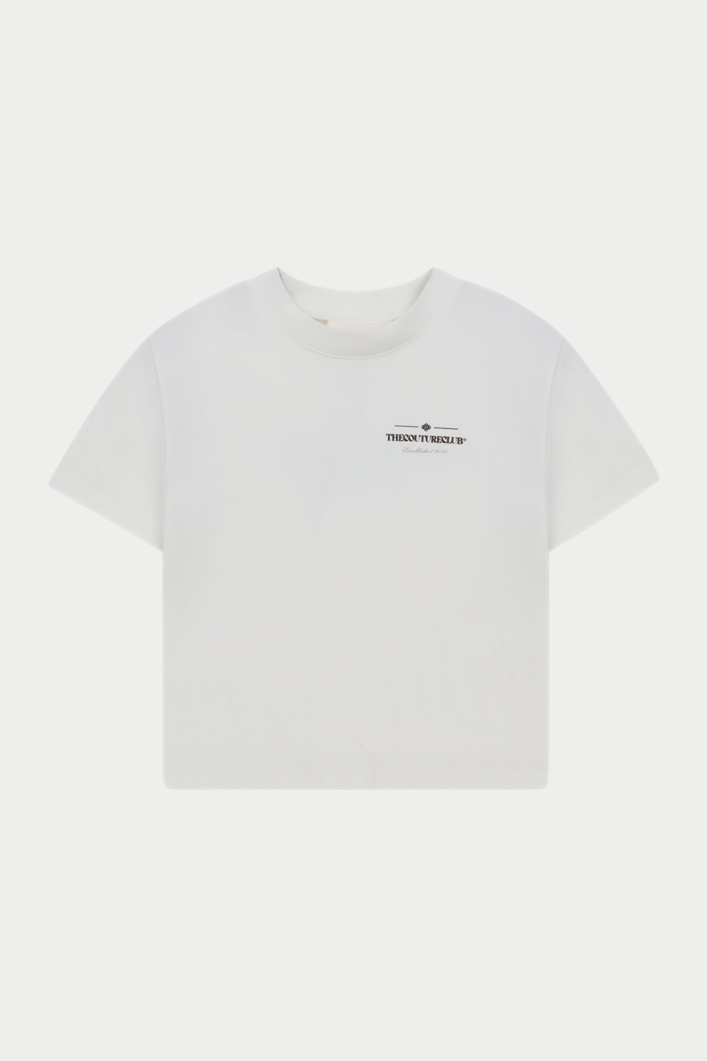 JUNIOR COPYRIGHT MULTI GRAPHIC T-SHIRT - OFF WHITE