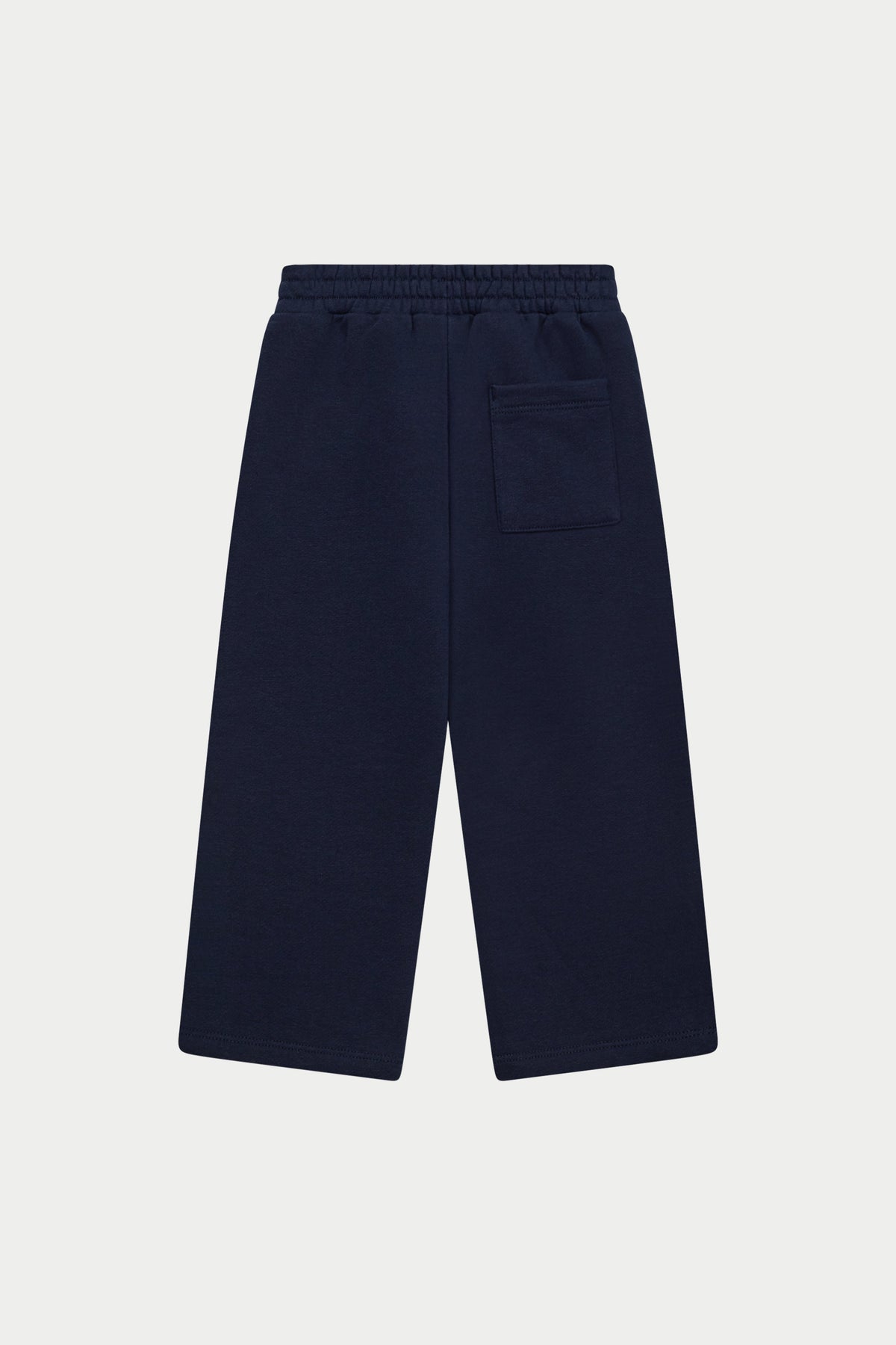JUNIOR EMBLEM APPLIQUE JOGGERS - NAVY