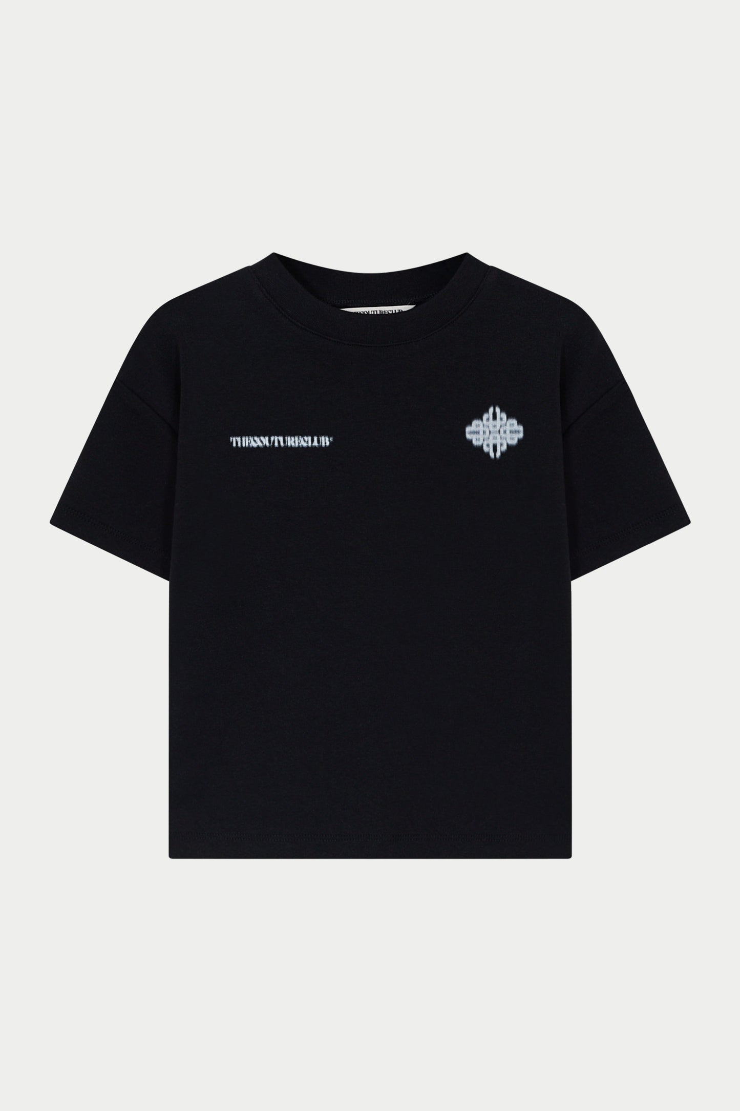 KIDS MOTION BLURRED T-SHIRT - BLACK