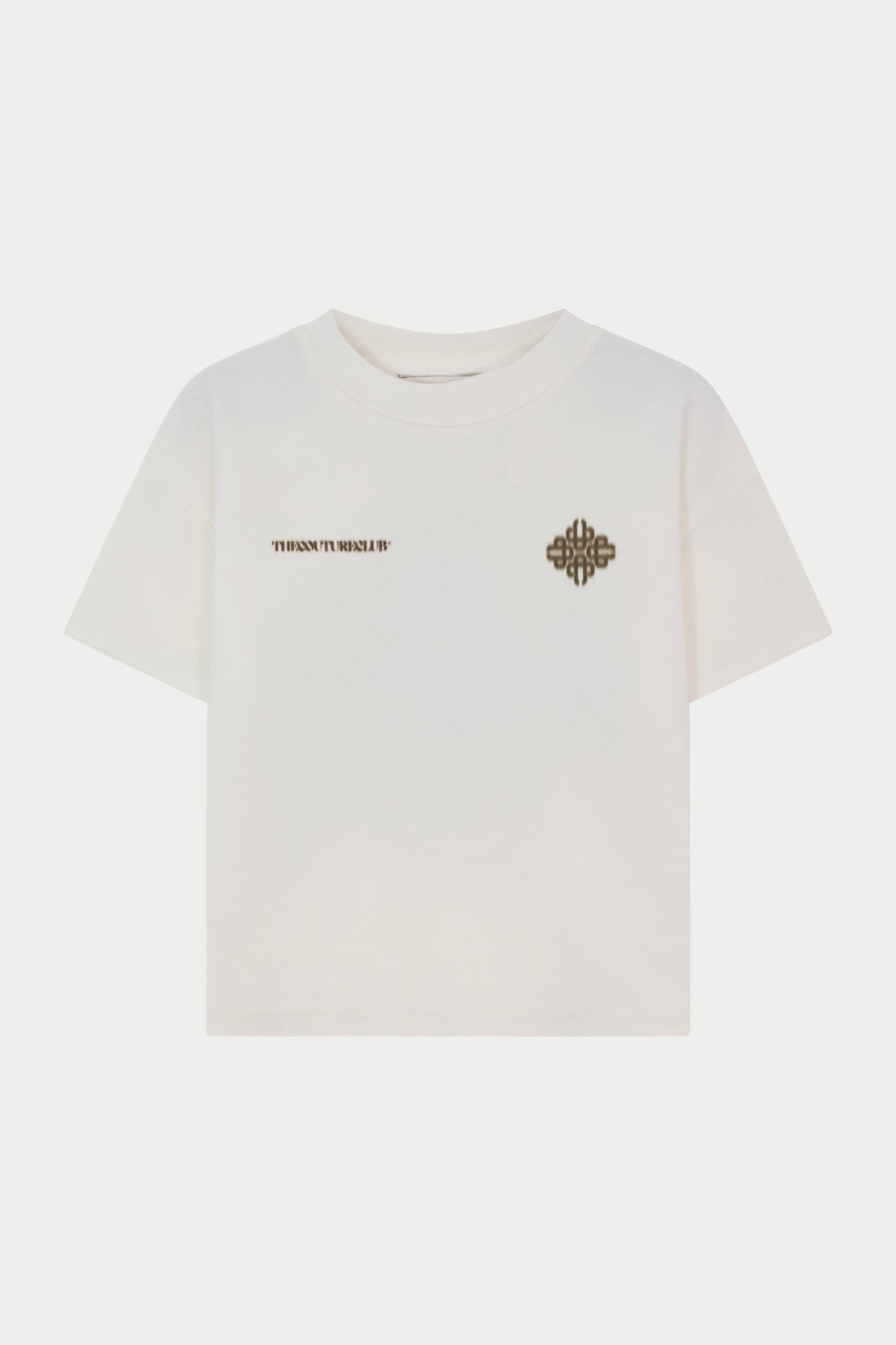 KIDS MOTION BLURRED T-SHIRT - OFF WHITE
