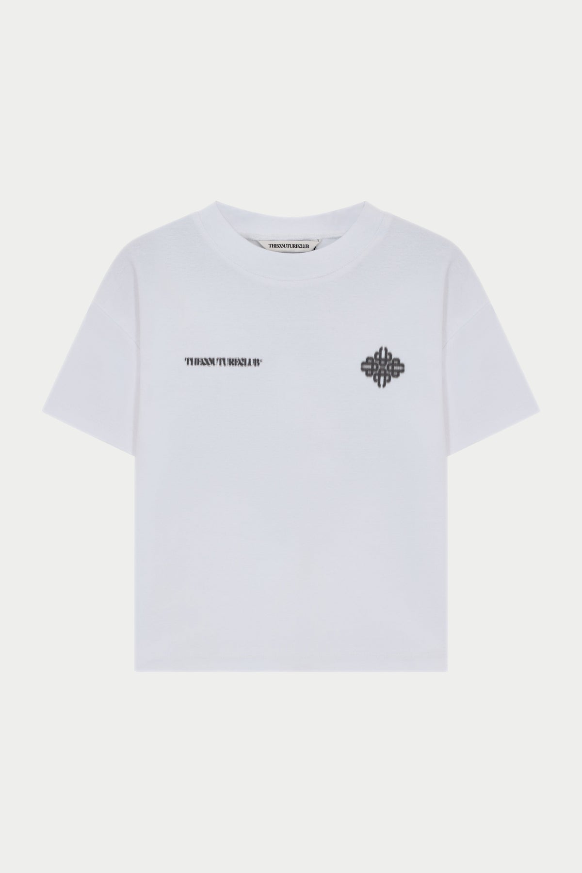 KIDS MOTION BLURRED T-SHIRT - WHITE