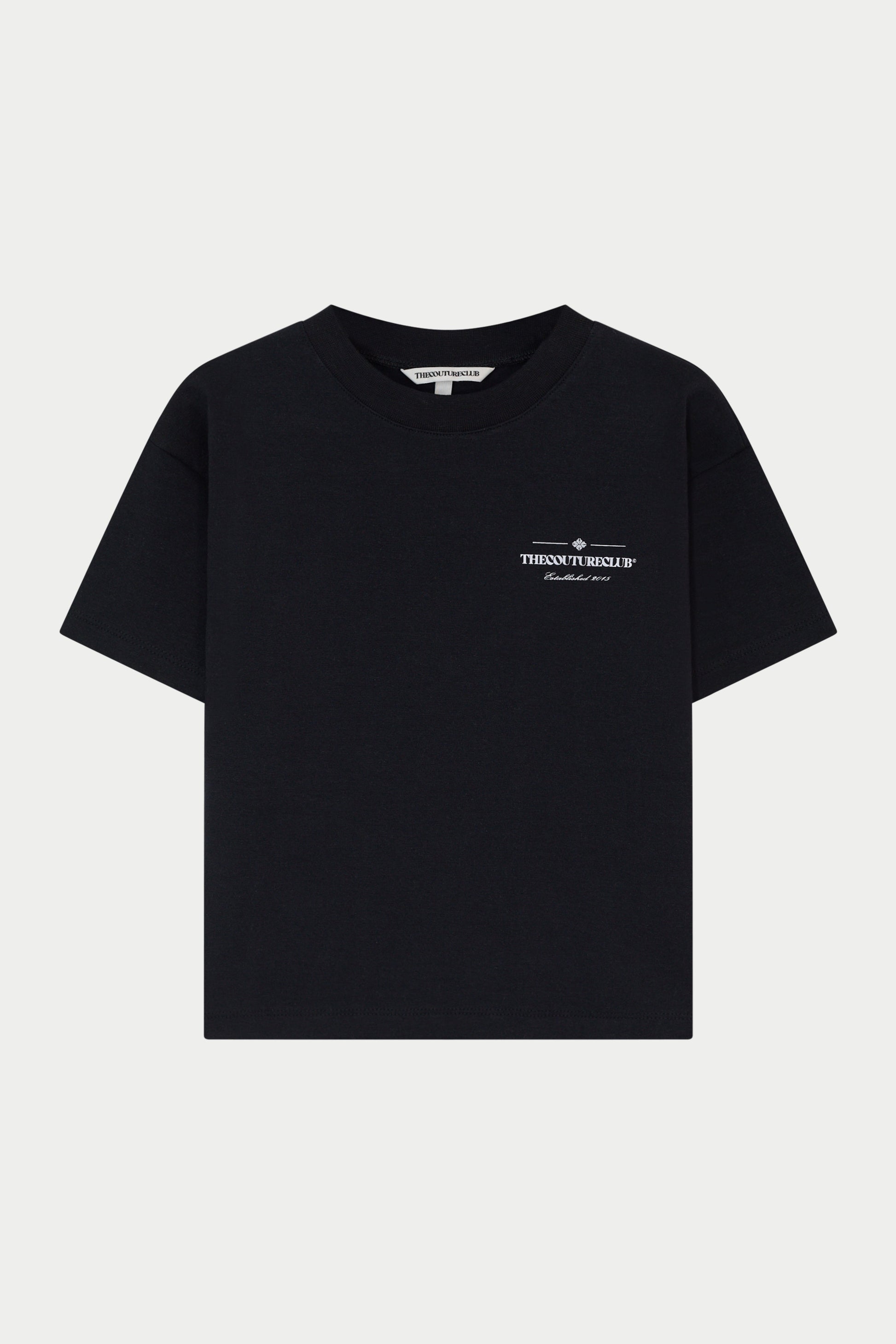 JUNIOR COPYRIGHT MULTI GRAPHIC T-SHIRT - BLACK