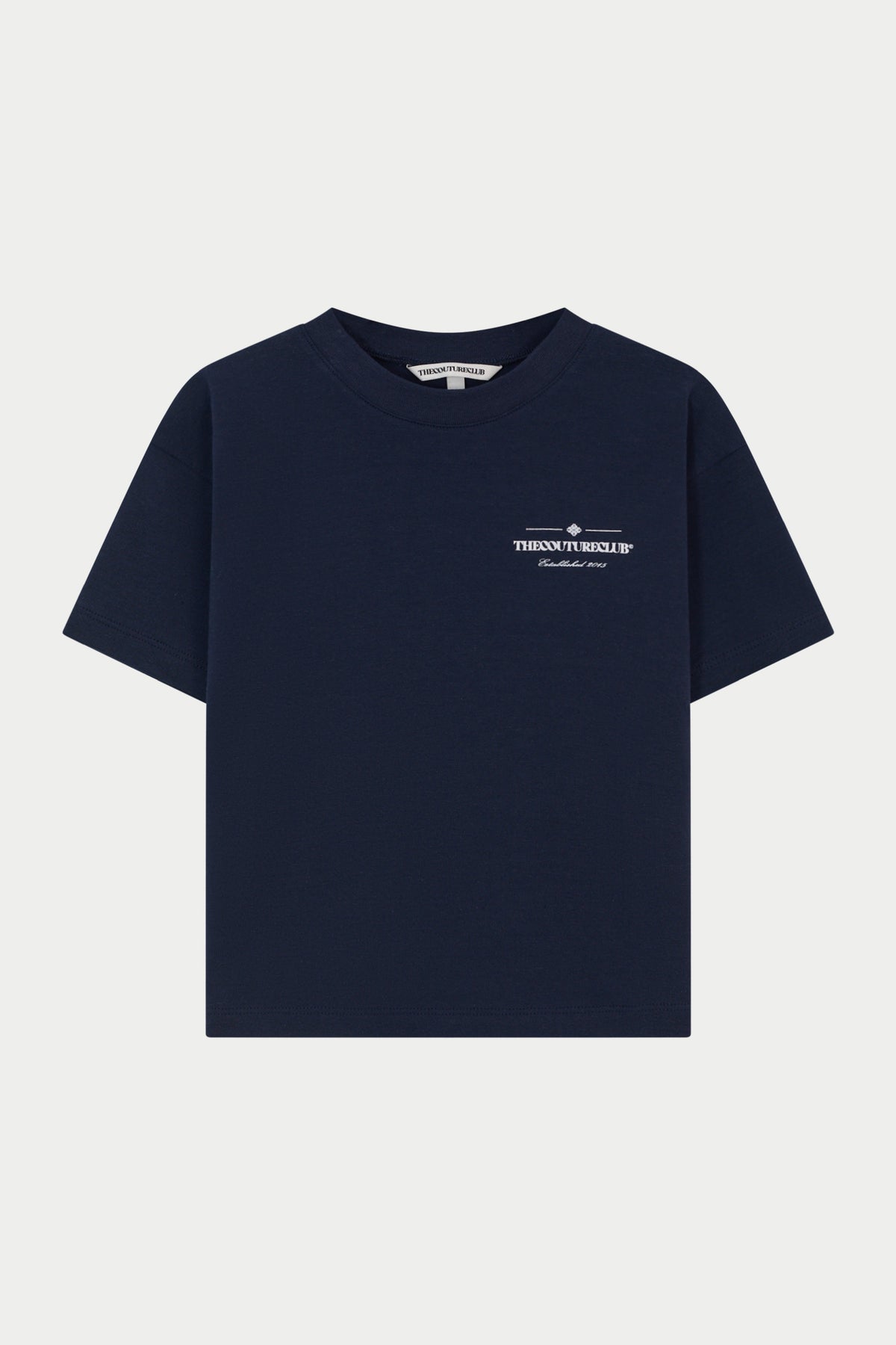 KIDS COPYRIGHT MULTI GRAPHIC T-SHIRT - NAVY