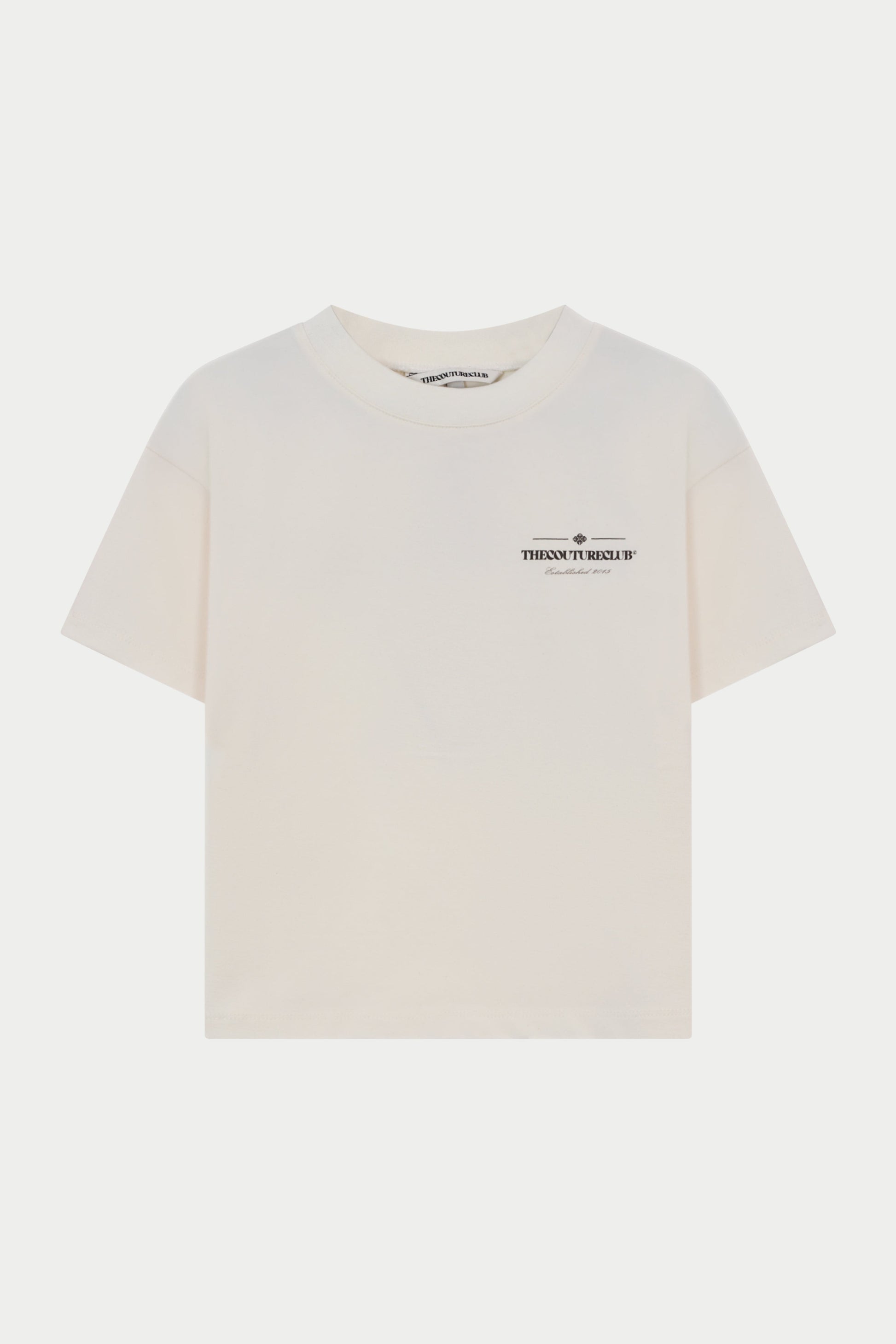 JUNIOR COPYRIGHT GRAPHIC T-SHIRT - OFF WHITE