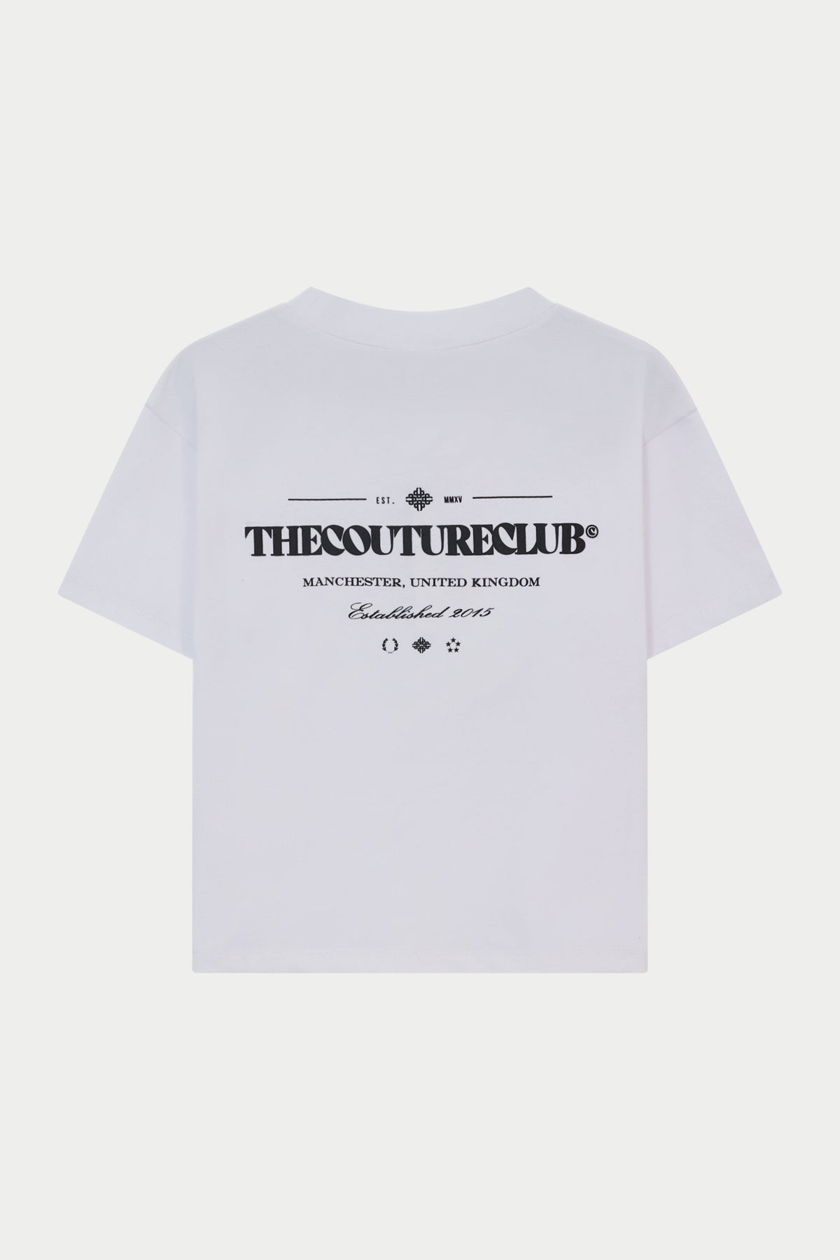 KIDS COPYRIGHT MULTI GRAPHIC T-SHIRT - WHITE