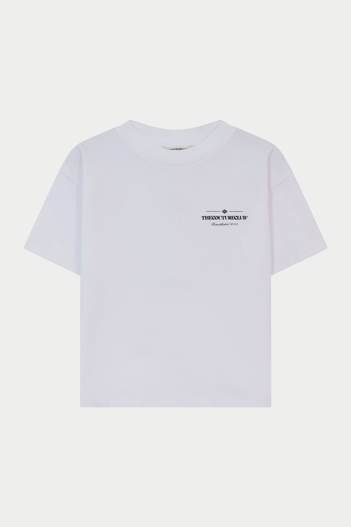 JUNIOR COPYRIGHT MULTI GRAPHIC T-SHIRT - WHITE