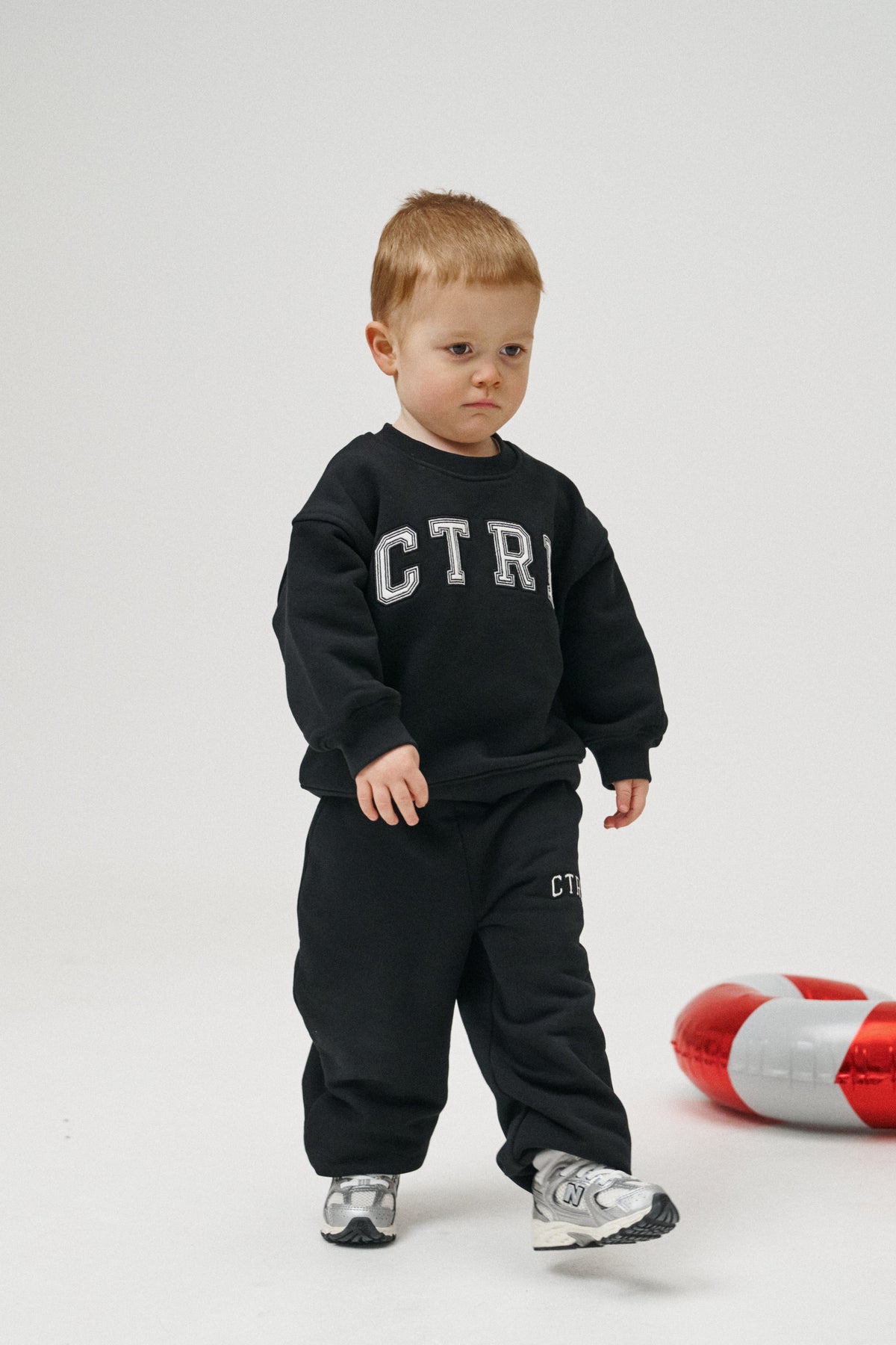 KIDS CTRE JOGGERS - BLACK