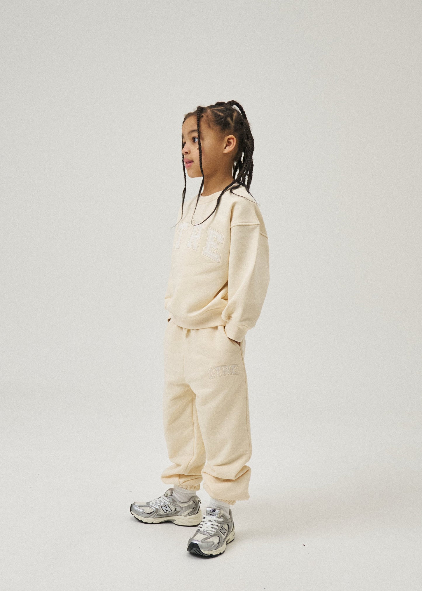 Junior Ctre Sweatshirt Buttermilk