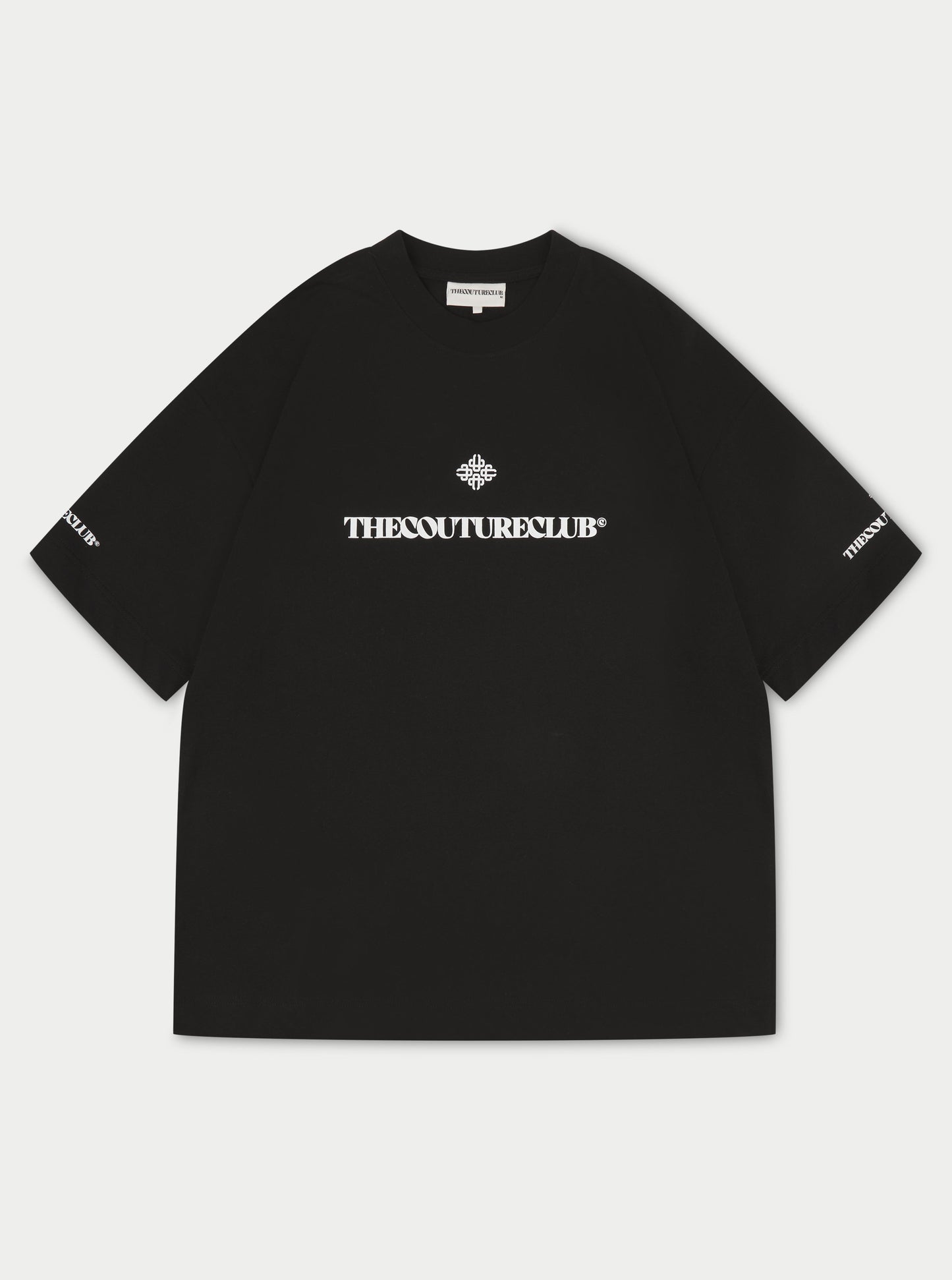 EMBLEM COPYRIGHT T-SHIRT - BLACK